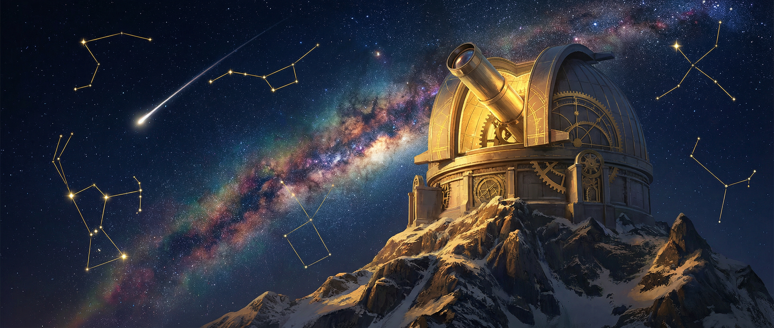 天文台星空观测风主视觉 - 彩票数学分析站 - 中国体育彩票官网